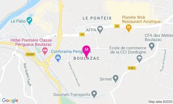 Localisation Dr Sandrine Napias