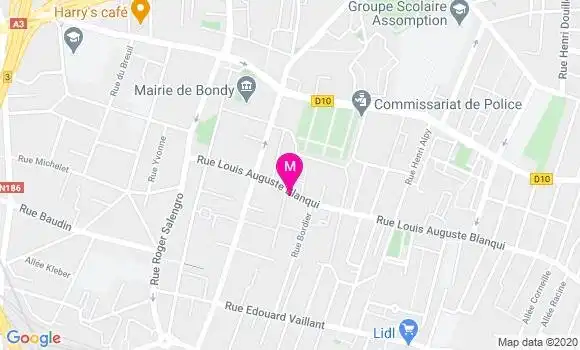 Localisation Dr Maxime Lefort