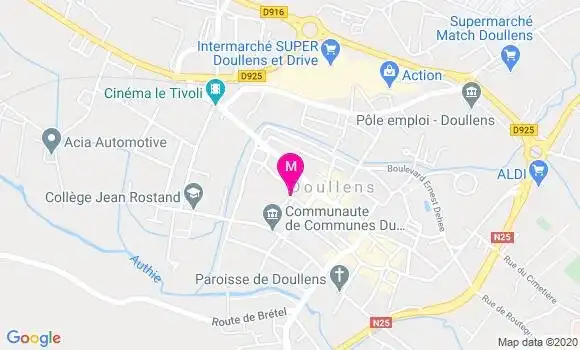 Localisation Dr Annick Callens