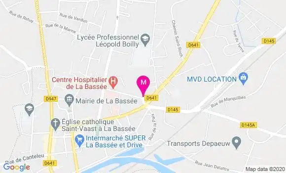 Localisation Dr Mireille Russo