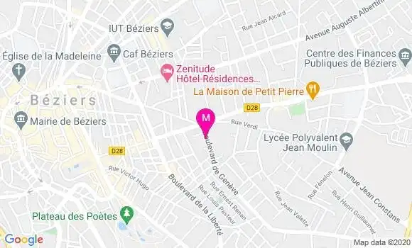 Localisation Dr Christian Broch