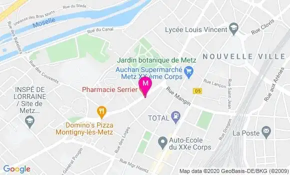 Localisation Dr Jean Léon Bernard