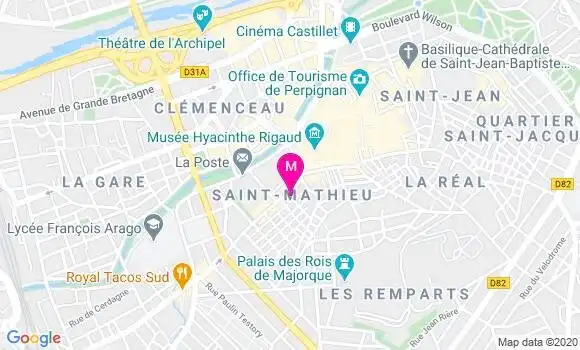 Localisation Dr Patrice Belzeaux