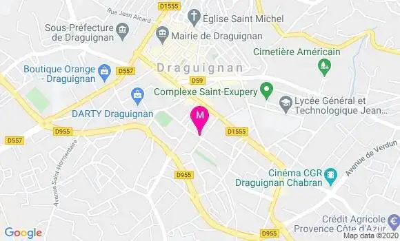 Localisation Dr Wivine Lienard