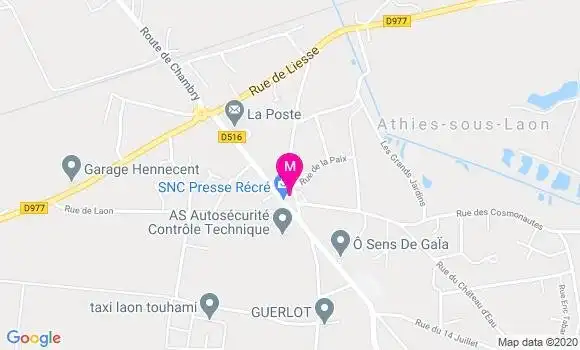 Localisation Dr Emmanuelle Toinon