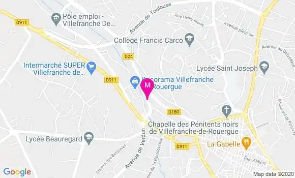 Localisation Dr Pierre Bodaud