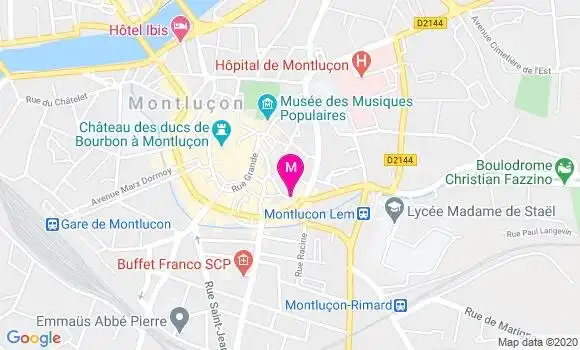 Localisation Dr Alain Schils