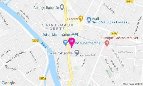 Localisation Dr Christophe Recasens