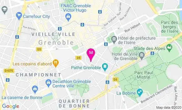 Localisation Dr Yves Jeannenot