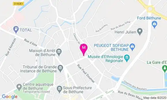 Localisation Dr Corinne Marlier