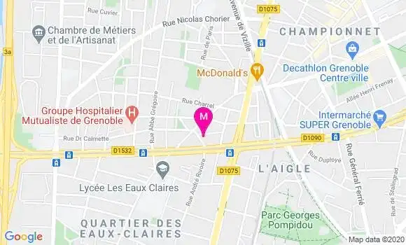 Localisation Dr Michel Lehmann