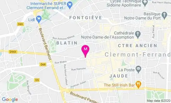 Localisation Dr Jean Robert Rabanel