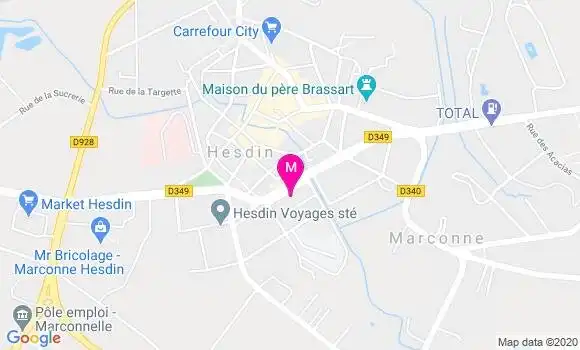 Localisation Dr Corinne Remont
