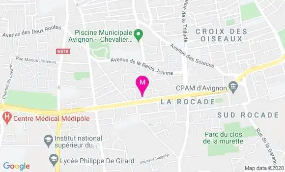 Localisation Dr Nicole Rico