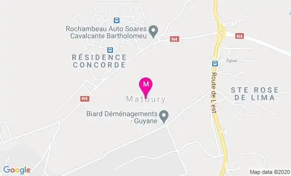 Localisation Dr Marie Gueye