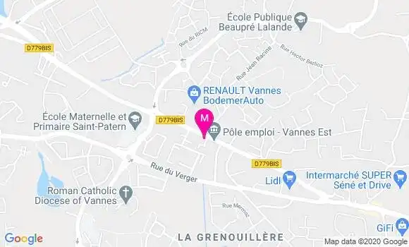 Localisation Dr Christelle Nicol