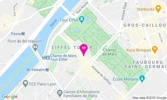 Localisation Dr Catherine Gaucher