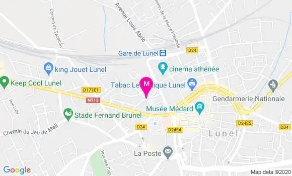 Localisation Dr Joseph Nader