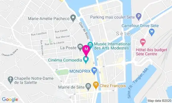 Localisation Dr Michel Dedieu