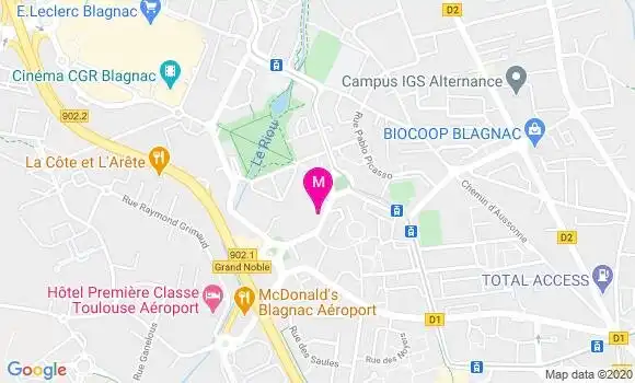 Localisation Dr Anne Fargeon Delprat