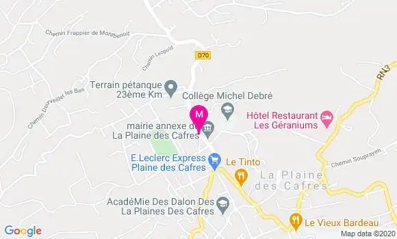Localisation Dr Jacques Detan