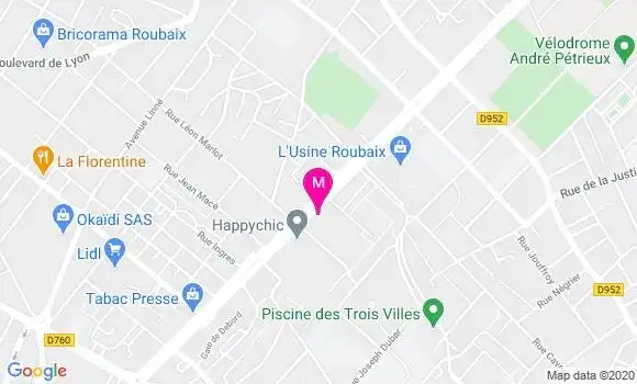 Localisation Dr Xavier Cochez