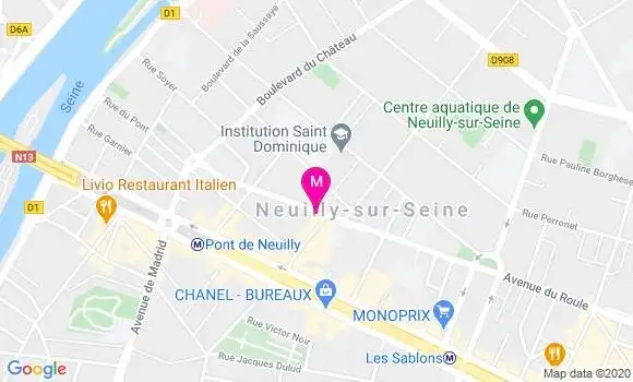 Localisation Dr Marie Cadars Roux
