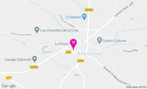 Localisation Dr Sandrine Buscaylet Colling
