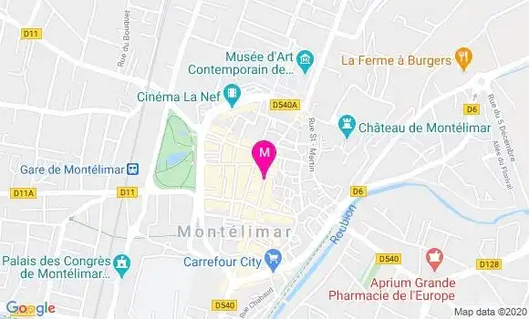 Localisation Dr Philippe Chompret