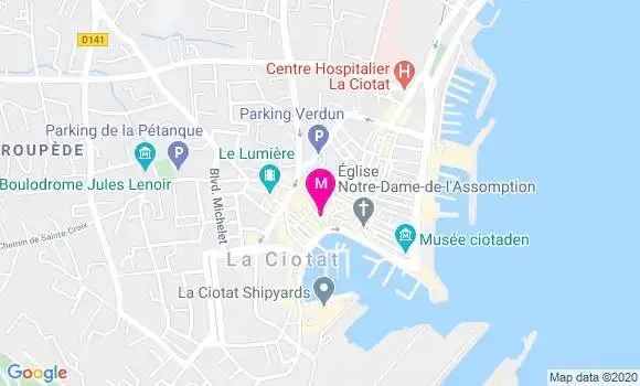 Localisation Dr Jean Olivier Ferrier