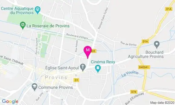 Localisation Dr Marc Genest