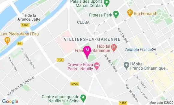 Localisation Dr Laurence Bererd