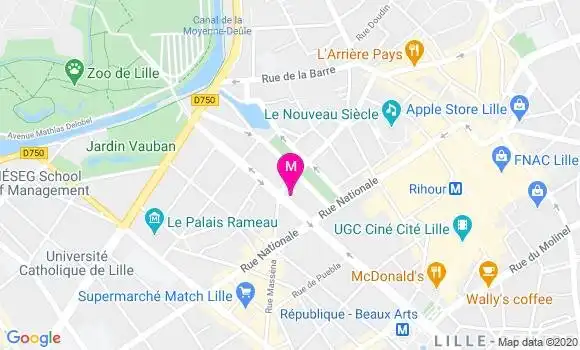 Localisation Dr Jacqueline Pralat