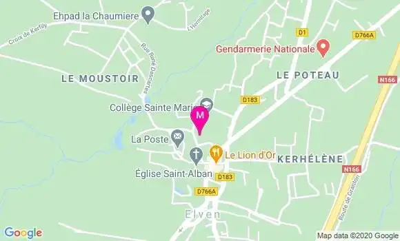 Localisation Dr Geoffroy Mevel