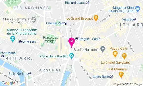 Localisation Dr Jean Claude Lemaire