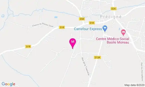 Localisation Dr Pascal Hamdi