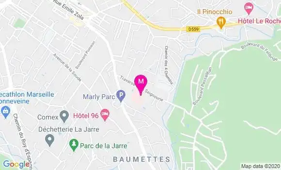 Localisation Dr Michel Bonnet