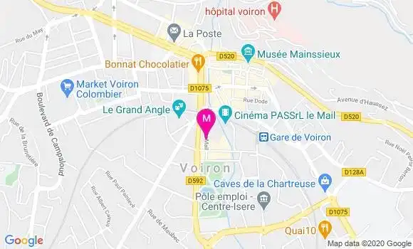 Localisation Dr Pascale Sarfati