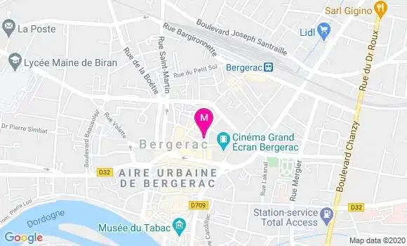 Localisation Dr Isabelle Paulhac