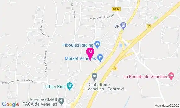 Localisation Dr Corinne Cognard