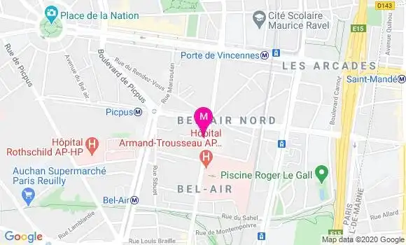 Localisation Dr Michel Dubosq