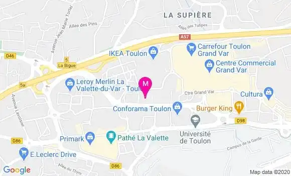 Localisation Dr Christine Guillot