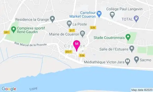 Localisation Dr Philippe Le Reun