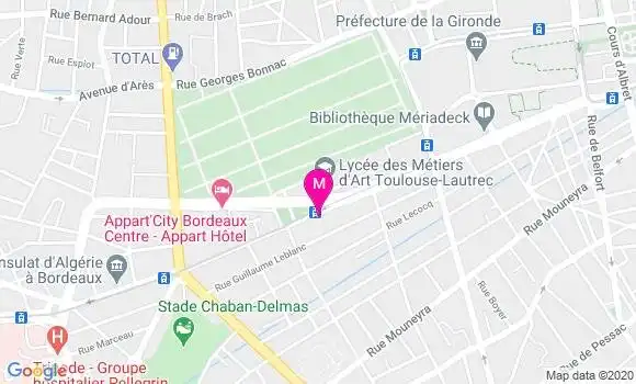 Localisation Dr Géraldine Vezon