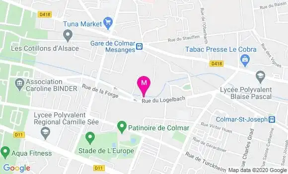 Localisation Dr Marc Kempf