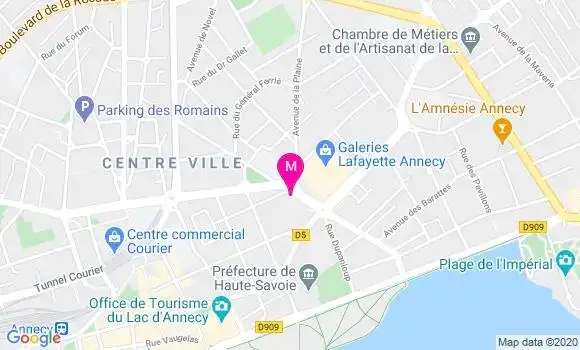 Localisation Dr Sophie Canillot