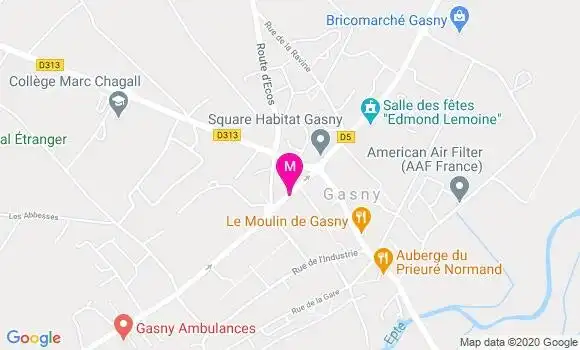 Localisation Dr Laurent Teillet