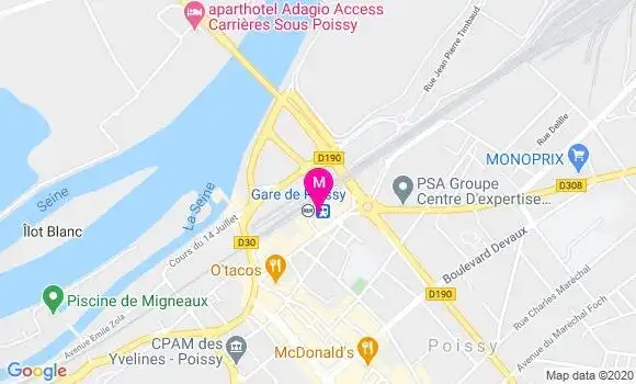Localisation Dr Pascale Esnault Gelly