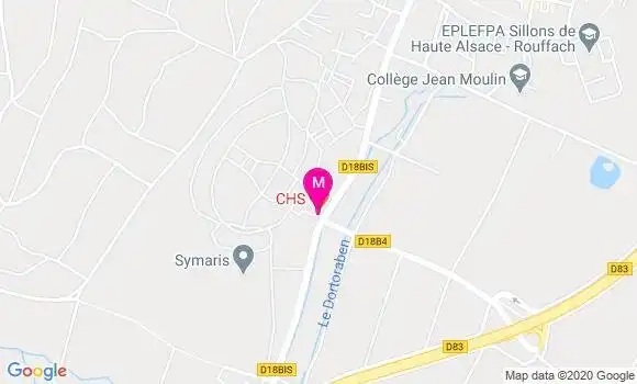 Localisation Dr Fabrice Duval
