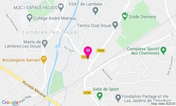Localisation Dr Anne Moreau